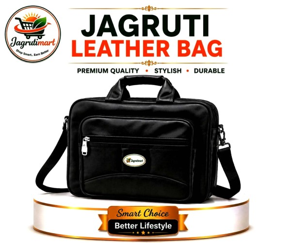 JAGRUTI LEATHER BAG ( 1BAG )