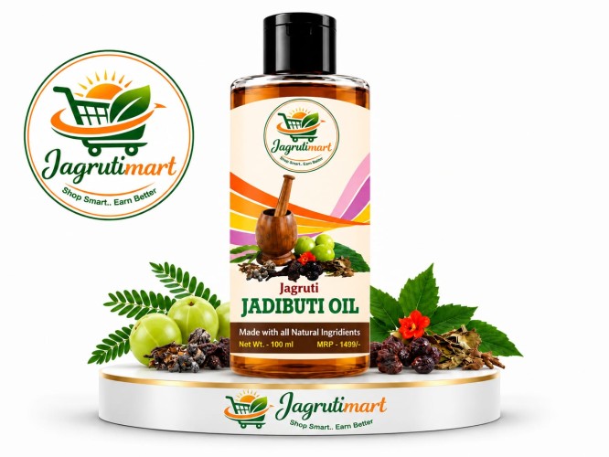 JAGRUTI JADIBUTI HAIR OIL (100ML)