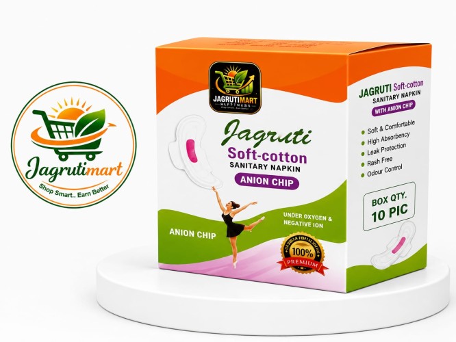 JAGRUTI SANITARY PAD BOX(QTY-10)