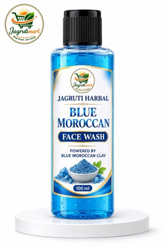 JAGRUTI HARBAL BLUE MOROCCAN FACEWASH